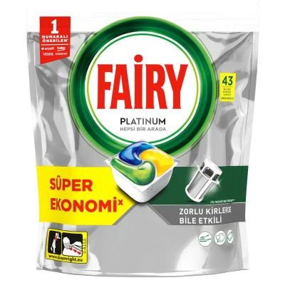 خرید و قیمت قرص ماشین ظرفشویی فیری پلاتینیوم FAIRY PLATINUM بسته 43 عددی