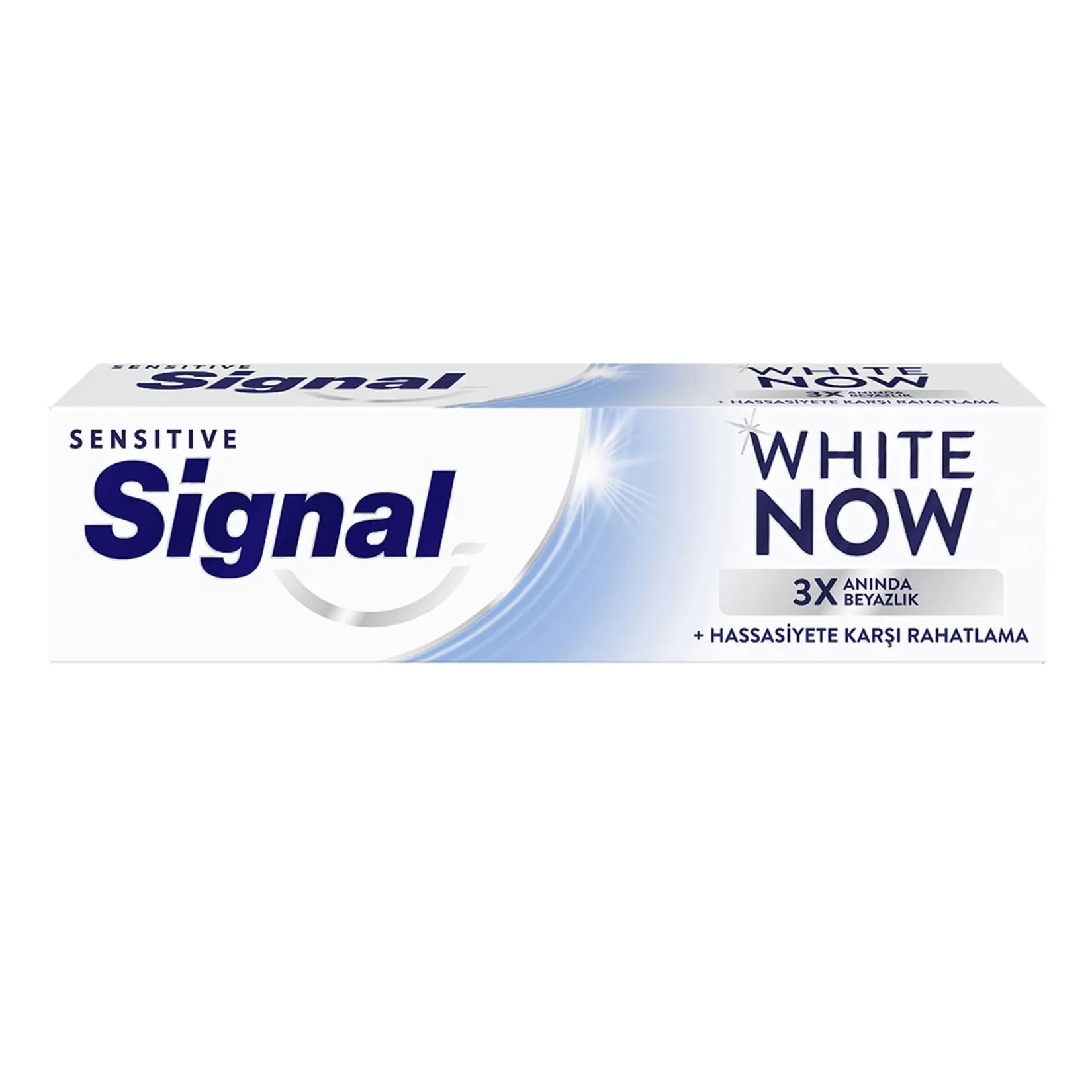 1 خرید و قیمت خمیر دندان سیگنال مدل وایت ناو 3X مخصوص دندان های حساس Signal WHITE NOW حجم 75 میلی لیتر