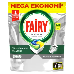 خرید و قیمت قرص ماشین ظرفشویی فیری پلاتینیوم FAIRY PLATINUM بسته 60 عددی