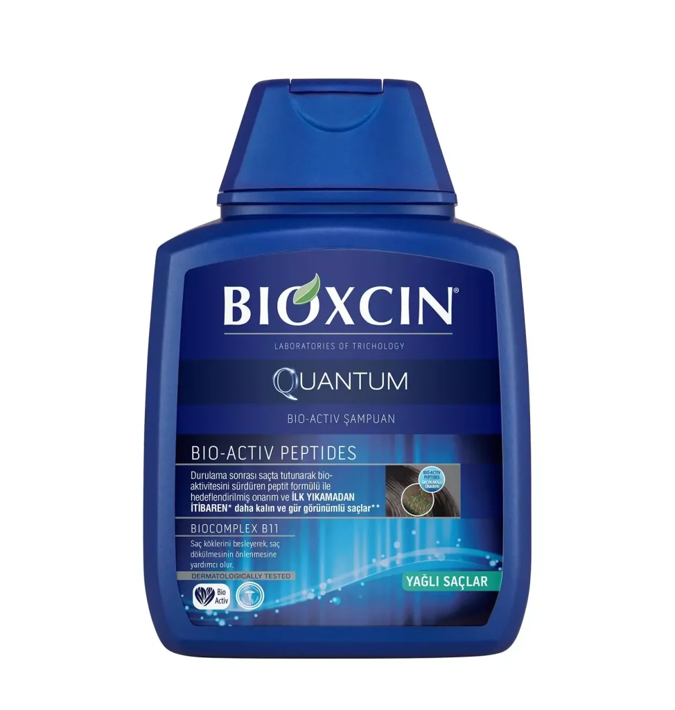 شامپو مو بیوکسین مدل کوانتوم  BIOXCIN QUANTUM حجم 300 میلی لیتر