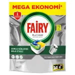 خرید و قیمت قرص ماشین ظرفشویی فیری پلاتینیوم FAIRY PLATINUM بسته 72 عددی