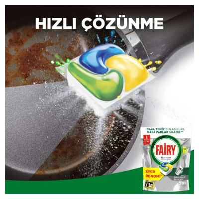 خرید و قیمت قرص ماشین ظرفشویی فیری پلاتینیوم FAIRY PLATINUM بسته 43 عددی