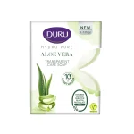 صابون شیشه ای دورو سبز مدل مدل آلوورا DURU ALOE VERA بسته 2 عددی - Image 2