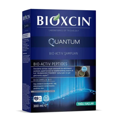 خرید و قیمت شامپو مو بیوکسین مدل کوانتوم BIOXCIN QUANTUM حجم 300 میلی لیتر