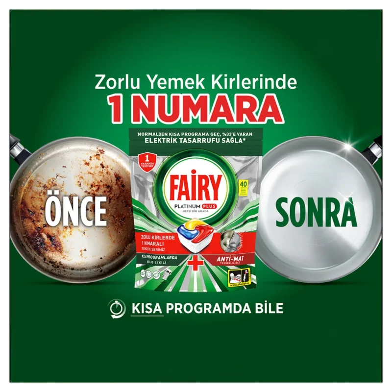 خرید و قیمت قرص ماشین ظرفشویی فیری پلاتینیوم پلاس FAIRY PLATINUM PLUS بسته 40 عددی