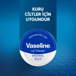خرید و قیمت بالم لب وازلین آبی مدل اورجینال Vaseline ORIGINAL حجم 20 میلی لیتر