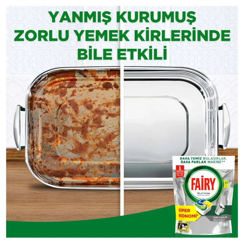 خرید و قیمت قرص ماشین ظرفشویی فیری پلاتینیوم FAIRY PLATINUM بسته 43 عددی