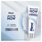 خمیر دندان سیگنال مدل وایت ناو 3X مخصوص دندان های حساس Signal WHITE NOW حجم 75 میلی لیتر - Image 3