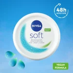 کرم مرطوب کننده کاسه ای نیوا سری سافت NIVEA soft حجم 200 میلی لیتر - Image 3