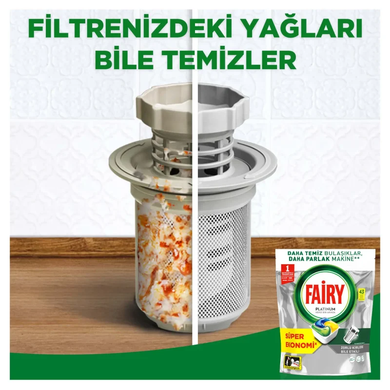 خرید و قیمت قرص ماشین ظرفشویی فیری پلاتینیوم FAIRY PLATINUM بسته 43 عددی