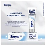 خرید و قیمت خمیر دندان سیگنال مدل وایت ناو 3X مخصوص دندان های حساس Signal WHITE NOW حجم 75 میلی لیتر