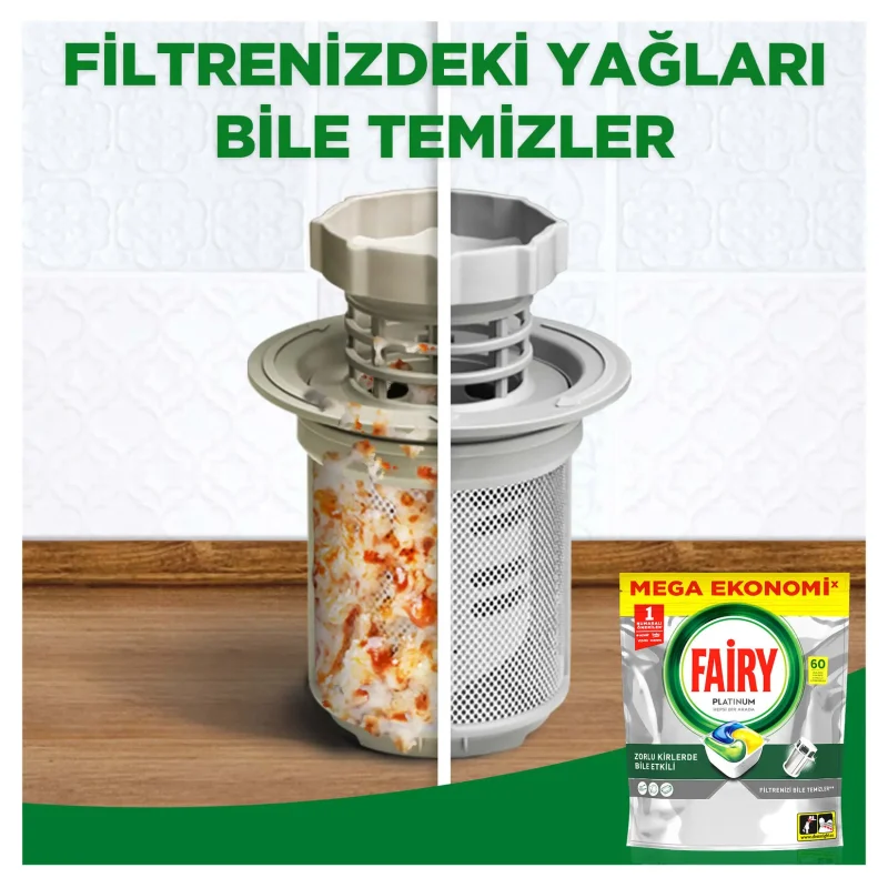 خرید و قیمت قرص ماشین ظرفشویی فیری پلاتینیوم FAIRY PLATINUM بسته 60 عددی