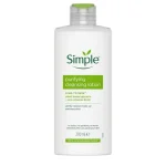 خرید و قیمت لوسیون پاک‌کننده و خالص‌کننده (شیر پاک کن) سیمپل Simple Purifying Cleansing Lotion حجم 200 میلی لیتر