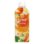 خرید و قیمت مایع نرم‌کننده و خوشبوکننده لباس لنور مدل مرکبات و شاه پسند سفید lenor Citrus & White Verbena حجم 860 میلی لیتر