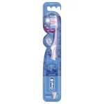 خرید و قیمت مسواک دستی سه بعدی سفید کننده اورال بی مدل 3D وایت برلیانس Oral-B 3D White Brilliance Medium Manual Toothbrush