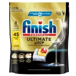 خرید و قیمت قرص ماشین ظرفشویی فینیش التیمیت پلاس مدل لیمویی finish ultimate plus بسته 45 عددی