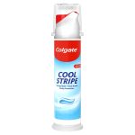 خرید و قیمت خمیر دندان پمپی کلگیت استریپ وایت Colgate Cool Stripe White Pump حجم 100 میلی لیتر