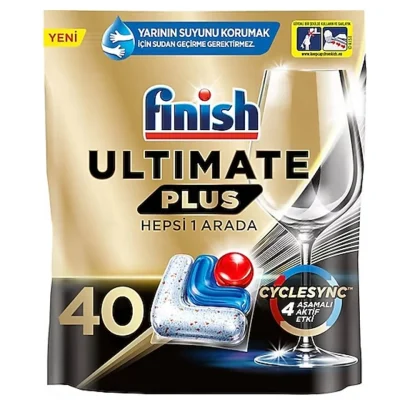 خرید و قیمت قرص ماشین ظرفشویی فینیش التیمیت پلاس finish ultimate plus بسته 40 عددی