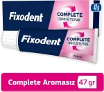 خرید و قیمت چسب دندان مصنوعی فیکسودنت کامپلیت بدون طعم Fixodent Complete Tatsiz وزن 47 گرم