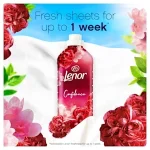 خرید و قیمت مایع نرم‌کننده و خوشبوکننده لباس لنور مدل یاس و توت قرمز lenor Jasmine & Red Berries حجم 860 میلی لیتر