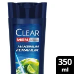 خرید و قیمت شامپو مو ضد شوره کلیر مردانه حداکثر خنکی CLEAR MEN Maksimum Ferahlık حجم 350 میلی لیتر