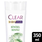 شامپو مو ضد شوره کلیر زنانه با فرمول گیاهی CLEAR WOMEN YBitkisel Sentez حجم 350 میلی لیتر - Image 3