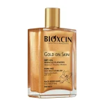 خرید و قیمت روغن مرطوب کننده و شاین دار بدن ، صورت و مو بیوکسین مدل گلد آن اسکین BIOXCIN GOLD ON SKIN حجم 100 میلی لیتر