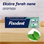 چسب دندان مصنوعی فیکسودنت کامپلیت اکسترا فره Fixodent Complete Extra Ferah Aroma وزن 47 گرم - Image 4