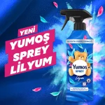 اسپری خوش بو کننده هوا یوموش مدل سوسن Yumos sprey Lily حجم 450 میلی لیتر