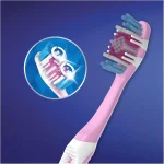 خرید و قیمت مسواک دستی سه بعدی سفید کننده اورال بی مدل 3D وایت برلیانس Oral-B 3D White Brilliance Medium Manual Toothbrush