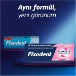 خرید و قیمت چسب دندان مصنوعی فیکسودنت کامپلیت بدون طعم Fixodent Complete Tatsiz وزن 47 گرم