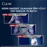 خرید و قیمت شامپو مو ضد شور کلیر مردانه شامپو و ژل دوش CLEAR MEN Şampuan & Duş Jeli حجم 350 میلی لیتر