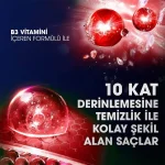 شامپو مو ضد شوره کلیر مردانه دوکاره 2 در 1 CLEAR MEN Hızlı Stil 2’si 1 Arada حجم 350 میلی لیتر - Image 6