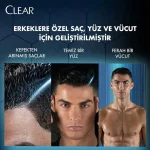 خرید و قیمت شامپو مو ضد شور کلیر مردانه شامپو و ژل دوش CLEAR MEN Şampuan & Duş Jeli حجم 350 میلی لیتر