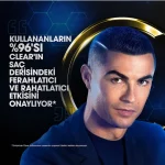 خرید و قیمت شامپو مو ضد شور کلیر مردانه(کریستیانو رونالدو) CLEAR MEN LEGEND BY CR7 (CR7) حجم 350 میلی لیتر