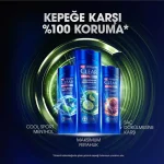شامپو مو ضد شوره کلیر مردانه حداکثر خنکی CLEAR MEN Maksimum Ferahlık حجم 350 میلی لیتر - Image 10