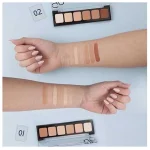 پالت کانسیلر کرمی گلدن رز شش رنگ GOLDEN ROSE correct & conceal concealer cream palette کد 02 - Image 3