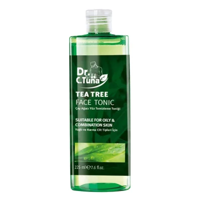 خرید و قیمت تونیک پاک کننده آرایش صورت دکتر سی تونا مدل درخت چای Dr. C. Tuna TEA TREE FACE WASH حجم 225 میلی لیتر