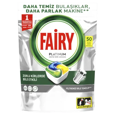 خرید و قیمت قرص ماشین ظرفشویی فیری پلاتینیوم FAIRY PLATINUM بسته 50 عددی