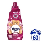 خرید و قیمت مایع نرم‌کننده و خوشبوکننده لباس یوموش اکسترا رایحه شکوفه گیلاس Yumos EXTRA Sakura حجم 1440 میلی لیتر