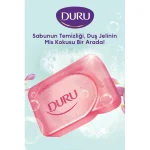 خرید و قیمت صابون حمام دورو رایحه گل‌های بهاری DURU ÇİÇEK TAZÉLİĞİ بسته ۴ عددی (۶۰۰ گرم)
