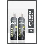 خرید و قیمت اسپری بدن ضد تعریق ۲۴ ساعته مردانه فارماسی رایحه اسپرت Farmasi SPORT STAY FRESH حجم 150 میلی لیتر