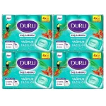 خرید و قیمت صابون حمام دورو رایحه جنگل های بارانی DURU YAĞMUR ORMANI بسته ۴ عددی (۶۰۰ گرم)