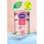 خرید و قیمت صابون حمام دورو لیوانی رایحه گل‌های بهاری DURU ÇİÇEK TAZÉLİĞİ بسته ۴ عددی (4۰۰ گرم)