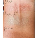 پالت سه‌تایی رژگونه، هایلایتر و کانتور فارماسی Farmasi Face Palette – Blush, Highlighter & Contour (3in1) - Image 4