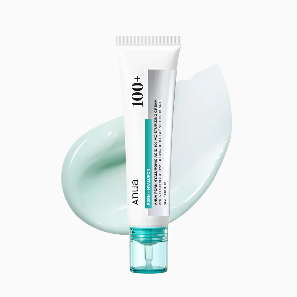 کرم مرطوب کننده PDRN و هیالورونیک اسید آنوا Anua PDRN Hyaluronic Acid ۱۰۰ Moisturizing Cream حجم 60 میلی لیتر