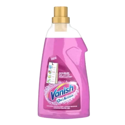 خرید و قیمت ژل لکه بر محافظ رنگ لباس ونیش مناسب لباس های رنگی Vanish Oxi Action حجم 750 میلی لیتر