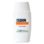 خرید و قیمت کرم ضد آفتاب ضد لک بی رنگ اکتیو یونیفای ایزدین ISDIN Foto Ultra ۱۰۰ Active Unify Fusion Fluid SPF50 حجم 50 میلی لیتر