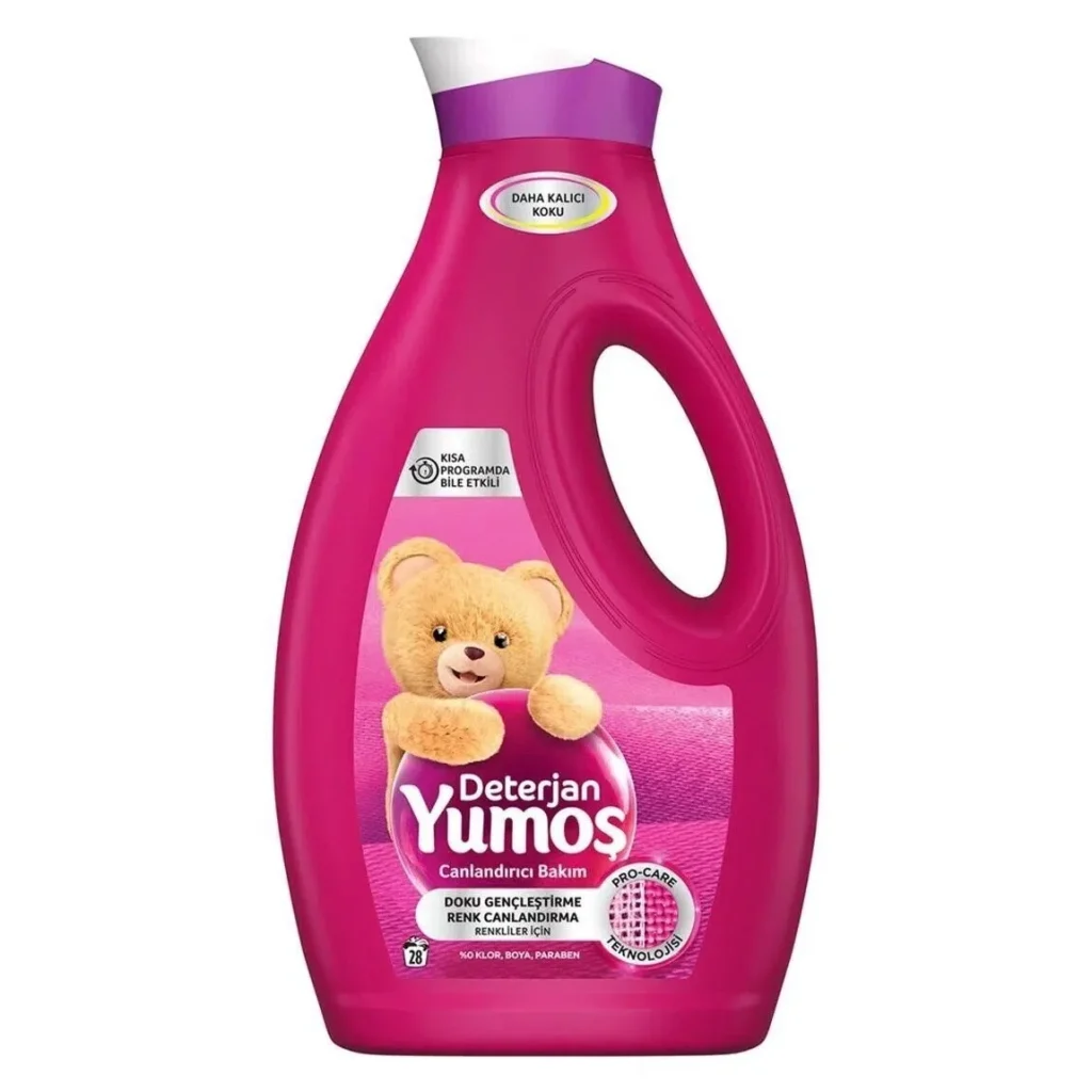 مایع لباسشویی یوموش مخصوص لباس های رنگی Yumoş Liquid Detergent Refreshing Care for Coloreds حجم 1690 میلی لیتر