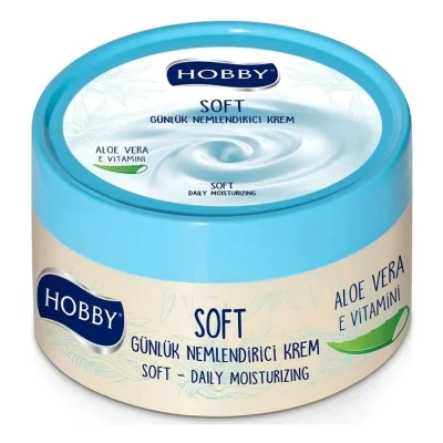 خرید و قیمت کرم دست هوبی مدل آلوورا Hobby Aloe Vera Cream حجم 250 میلی لیتر